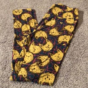 LuLaRoe Cats OS Leggings